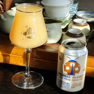 怒推！1.20产 分野酿造 脑袋里的怪念头 钵扎风格 酸浑浊IPA 啤酒