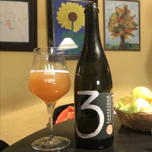 精尖稀缺! 3泉 三泉 李子计划 米拉贝尔 水果兰比克 精酿 酸啤酒