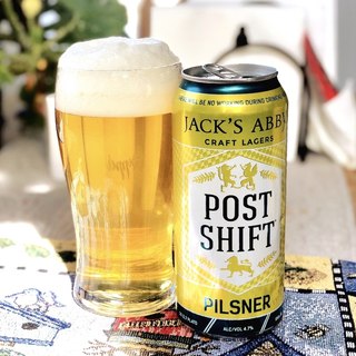 推荐！ 杰克艾比 下班 皮尔森 Post Shift Pilsner 精酿啤酒 黄啤