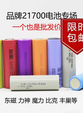 锂电池亿纬21700动力电芯东磁