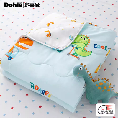 多喜爱纯棉空调被薄款儿童夏凉被