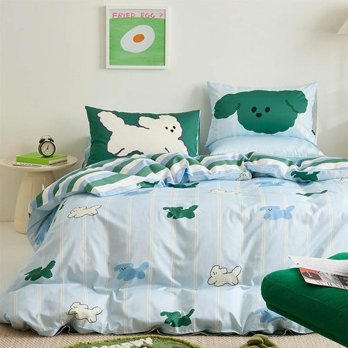 多喜爱四件套全棉纯棉床笠款