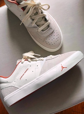 耐克JORDAN SERIES ES AJ灰白色复古轻便休闲低帮板鞋 DN1856-100
