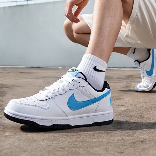 NikeBigLow减震耐磨低帮板鞋