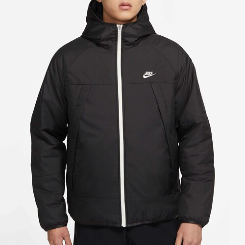 耐克男防风保暖加厚连帽棉服