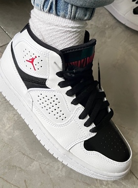 Jordan Access 耐克AJ1中帮板鞋 百搭舒适 大童篮球鞋 AV7941-101