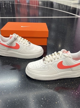 耐克 Air Force 1 耐克防滑耐磨白红低帮板鞋空军DV3808-110