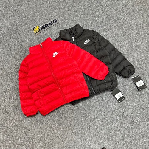 Nike耐克儿童冬季新款立领超轻蓬松防风保暖羽绒服 FB0061 FB0533