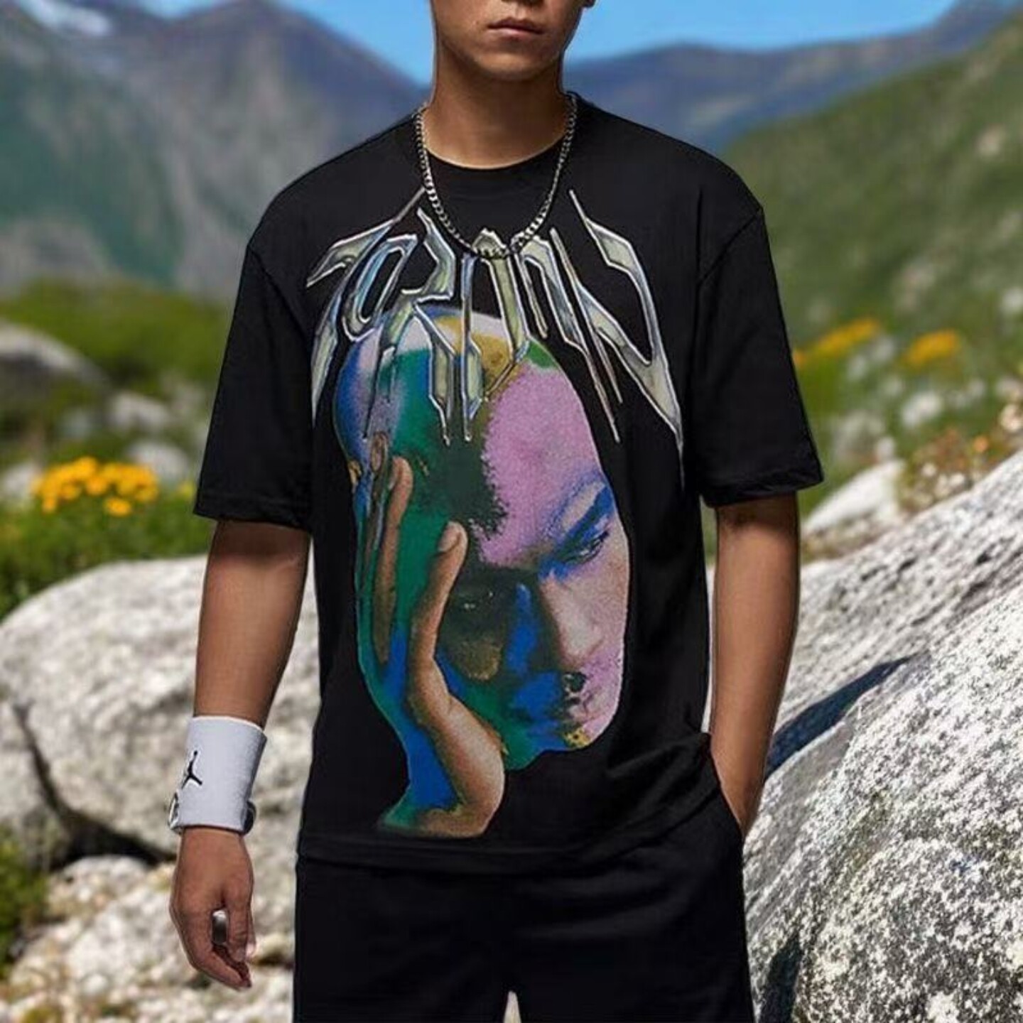 NIKE/JORDAN男宽松圆领短袖T恤