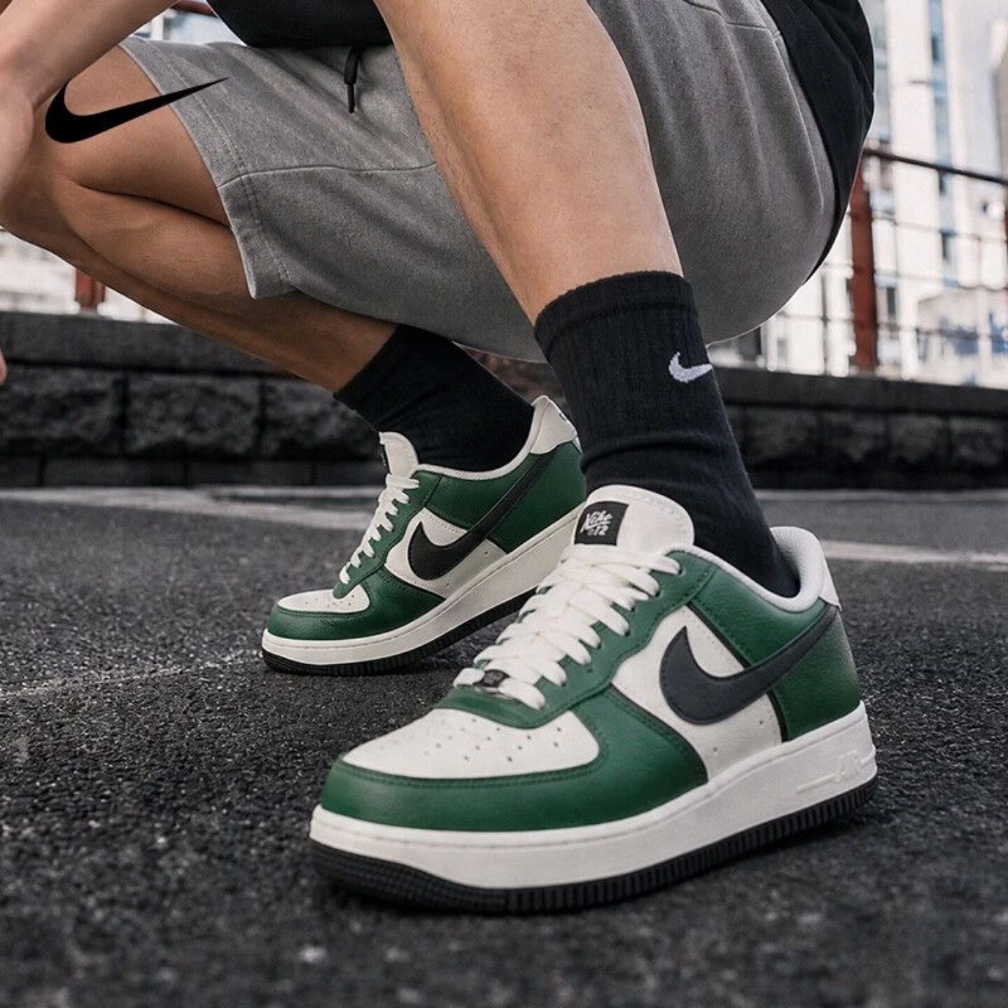 NIKE耐克AF1经典男款透气板鞋