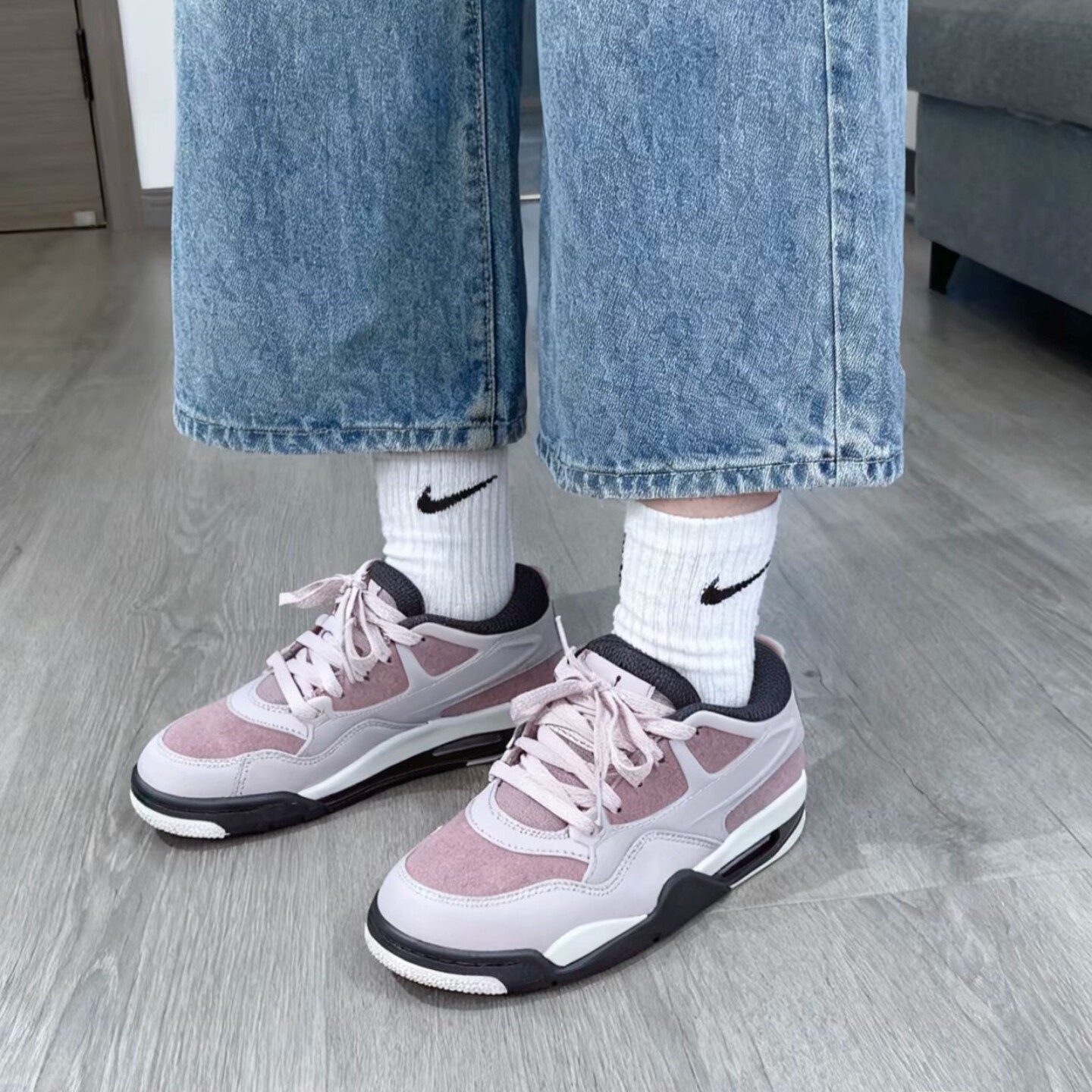 耐克Air Jordan 4 RM AJ4 时尚舒适低帮休闲复古篮球鞋IB7694-200