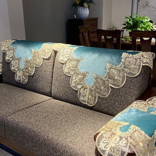 高档欧式沙发巾靠背巾后背巾沙发巾三角巾布艺沙发扶手巾简约现代