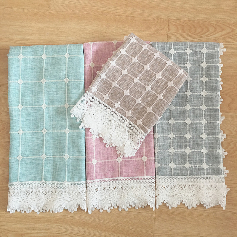 防尘盖布布艺茶几桌布洗衣机盖巾