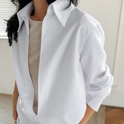 chris小倩至简时尚法式衬衫