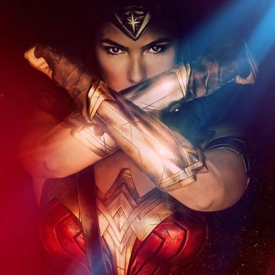 神奇女侠周边服装WonderWoman头饰发箍护腕道具发饰CosplayDC电影