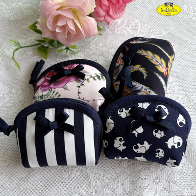 泰国包曼谷包正品naraya超小可爱首饰小包硬币女包耳机包布包小