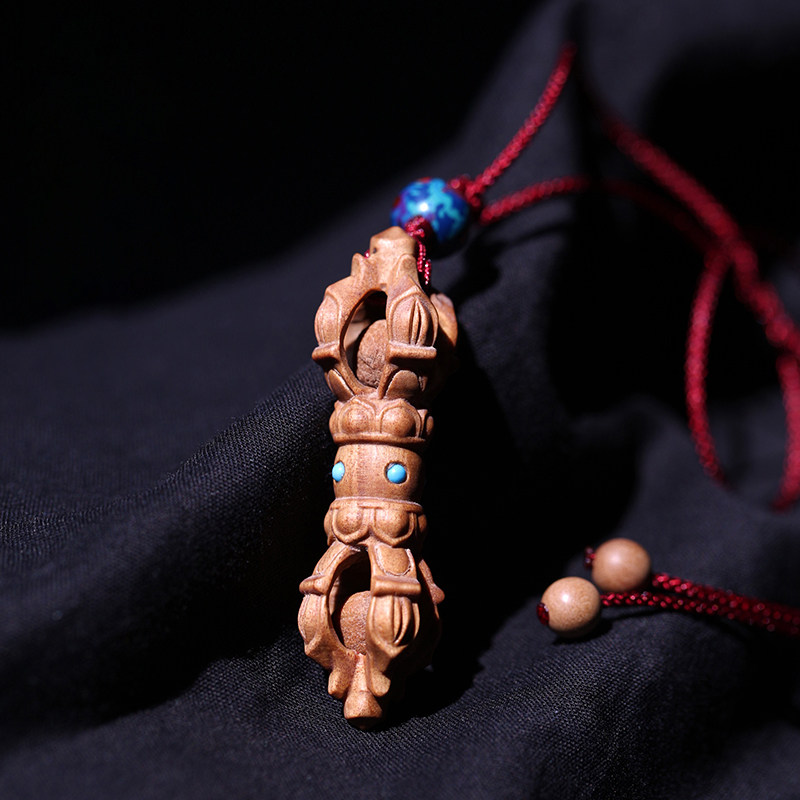 金刚降魔杵正宗印度老山檀香吊坠毛衣链情侣男女挂件礼物项链特价,饰品/流行首饰/时尚饰品新,项坠/吊坠,淘宝优惠券,粉丝福利购,淘宝优惠卷