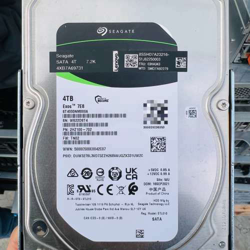希捷Seagate ST4000NM000A 4TB银河企业议价也可维修