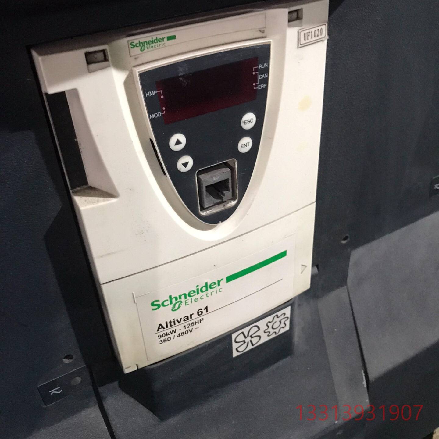 61系列变频器90KW。ATV61HD90N4D。议价，也可维修