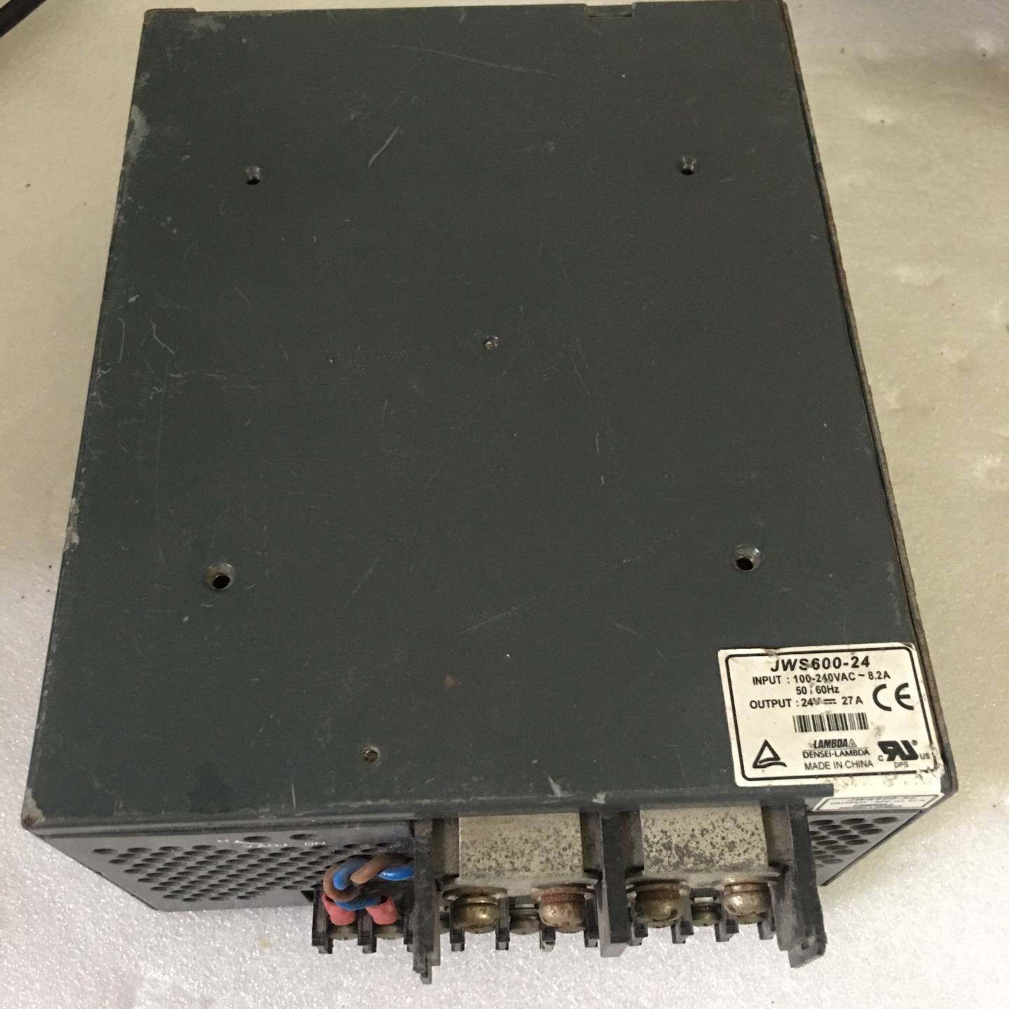 LAMBDA JWS600-24 24V27A开关电源 60议价 维修！！！