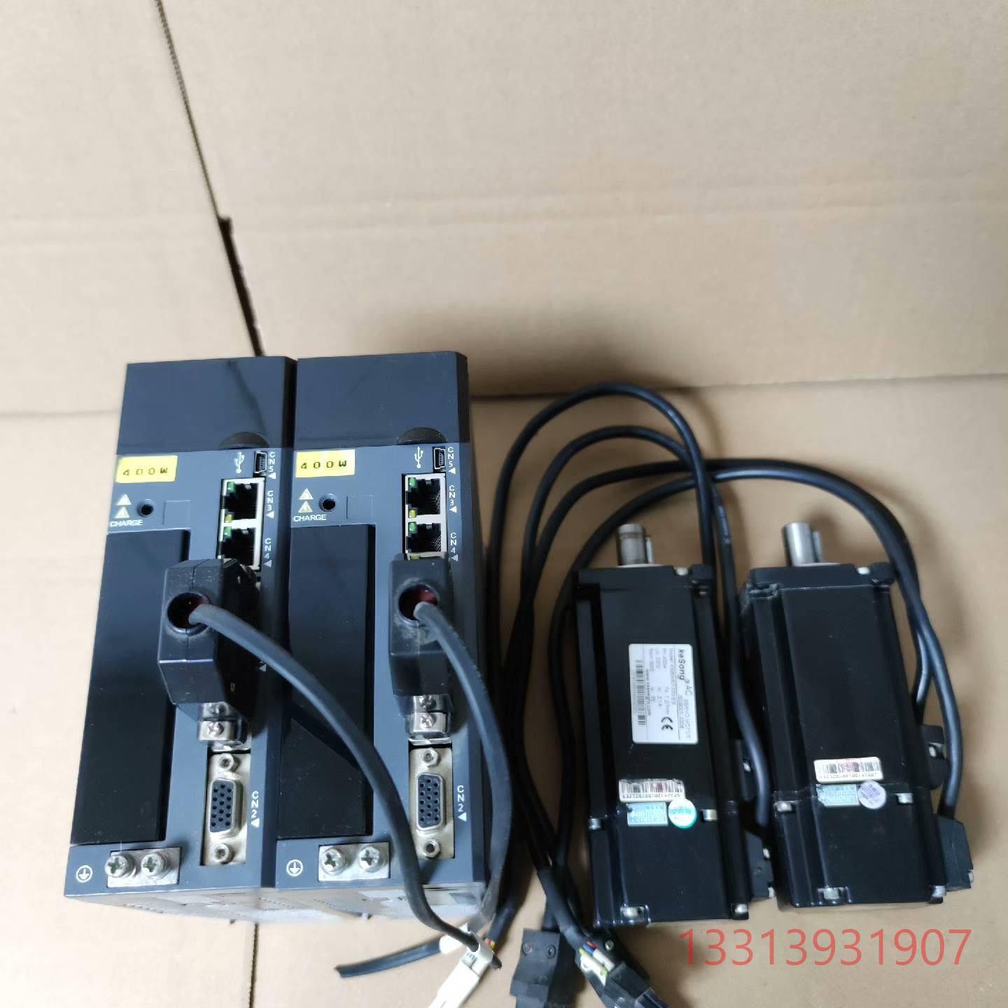 科松总线型400W伺服电机套议价 可维修！！！