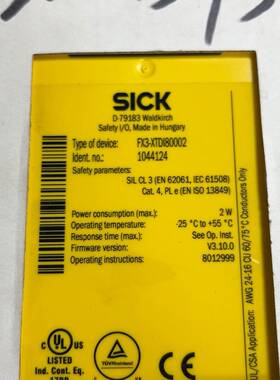 德国sick FX3-XTDI80002 货号1044124议价 维修！！！