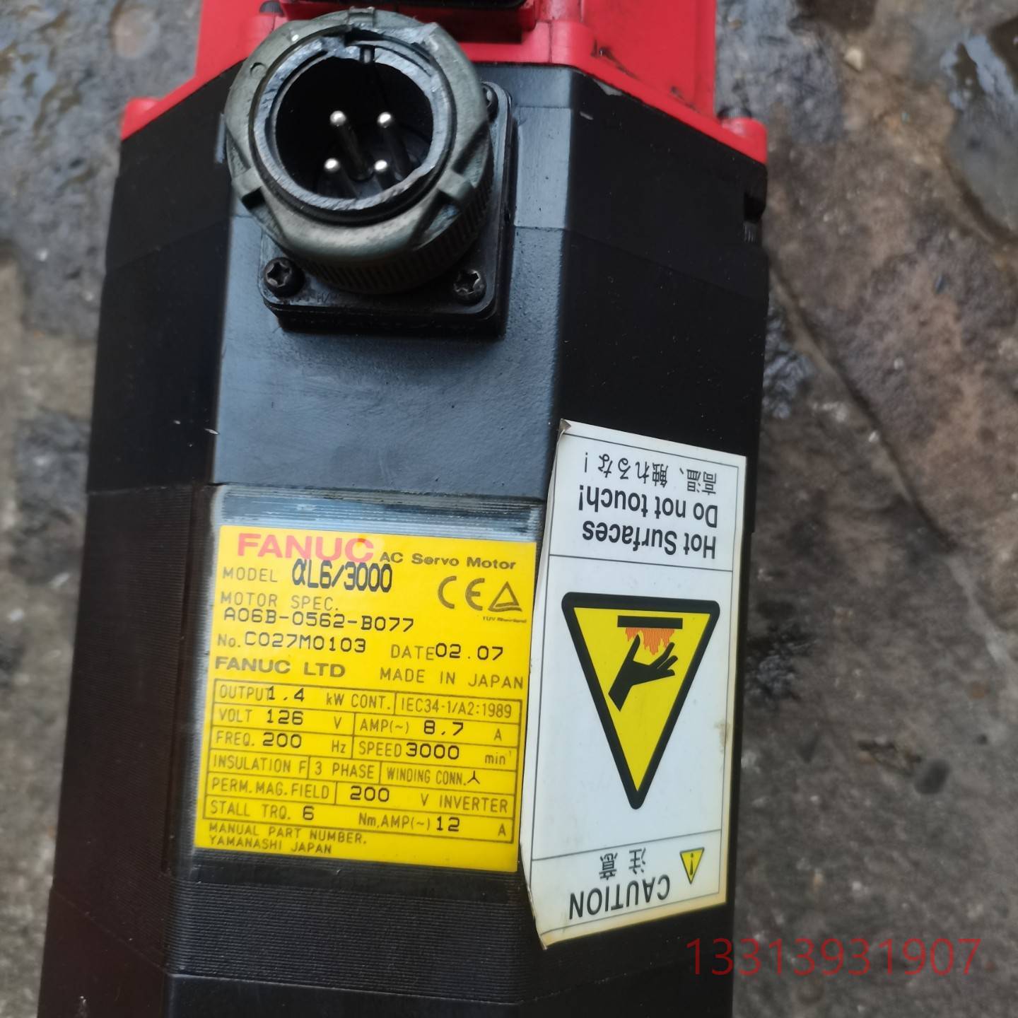 发那科电机，A06B-0562-B077伺议价 可维修！！！