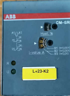ABB电子监测继电器 CM-SRN 1SVR450115R0议价也可维修