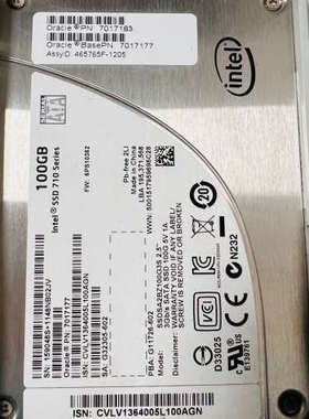 7017177 7017183  Intel SSDSA2B议价也可维修