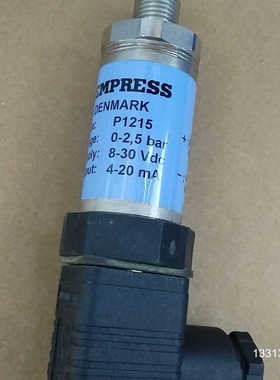 TEMPRESS压力传感器P1215   0-2.5bar全议价也可维修