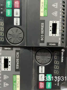 士林变频器SC3-021-0.75K-L 0.75KW，议价也可维修