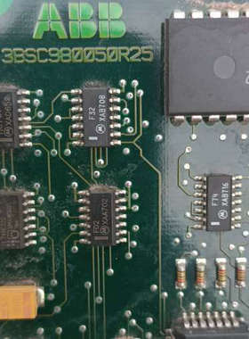 拆下来控制卡板，3BSC980050R28，3BSC9议价也可维修