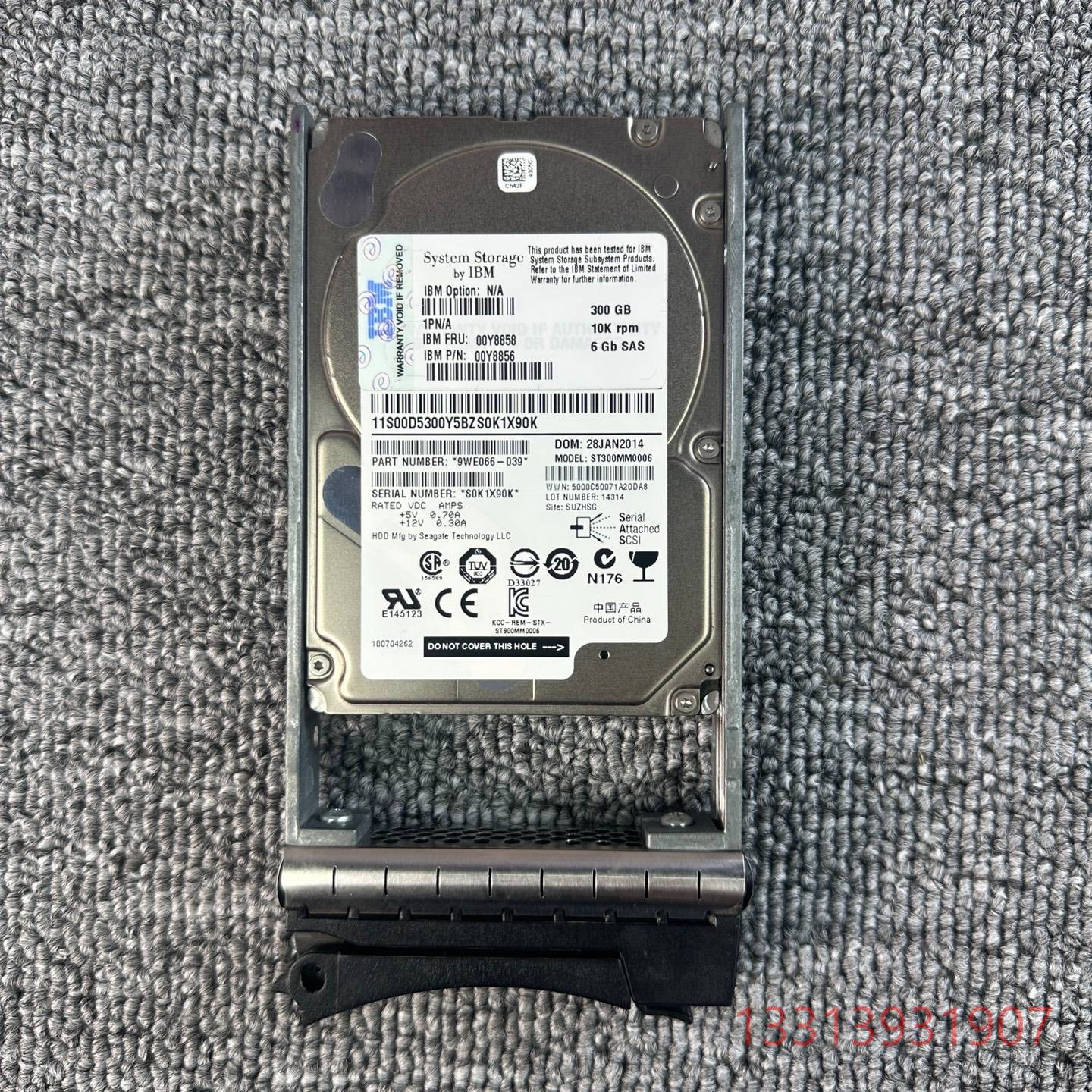 IBM Storwize 00Y8858 00Y8856 1议价 维修！！！