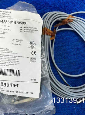 Baumer堡盟IFRM 04P35B1/L/0500接近传议价也可维修