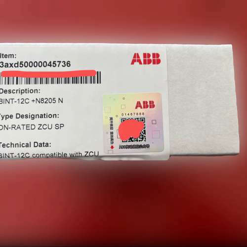 BINT-12C ABBACS880多传动变频器 光纤接口板议价也可维修