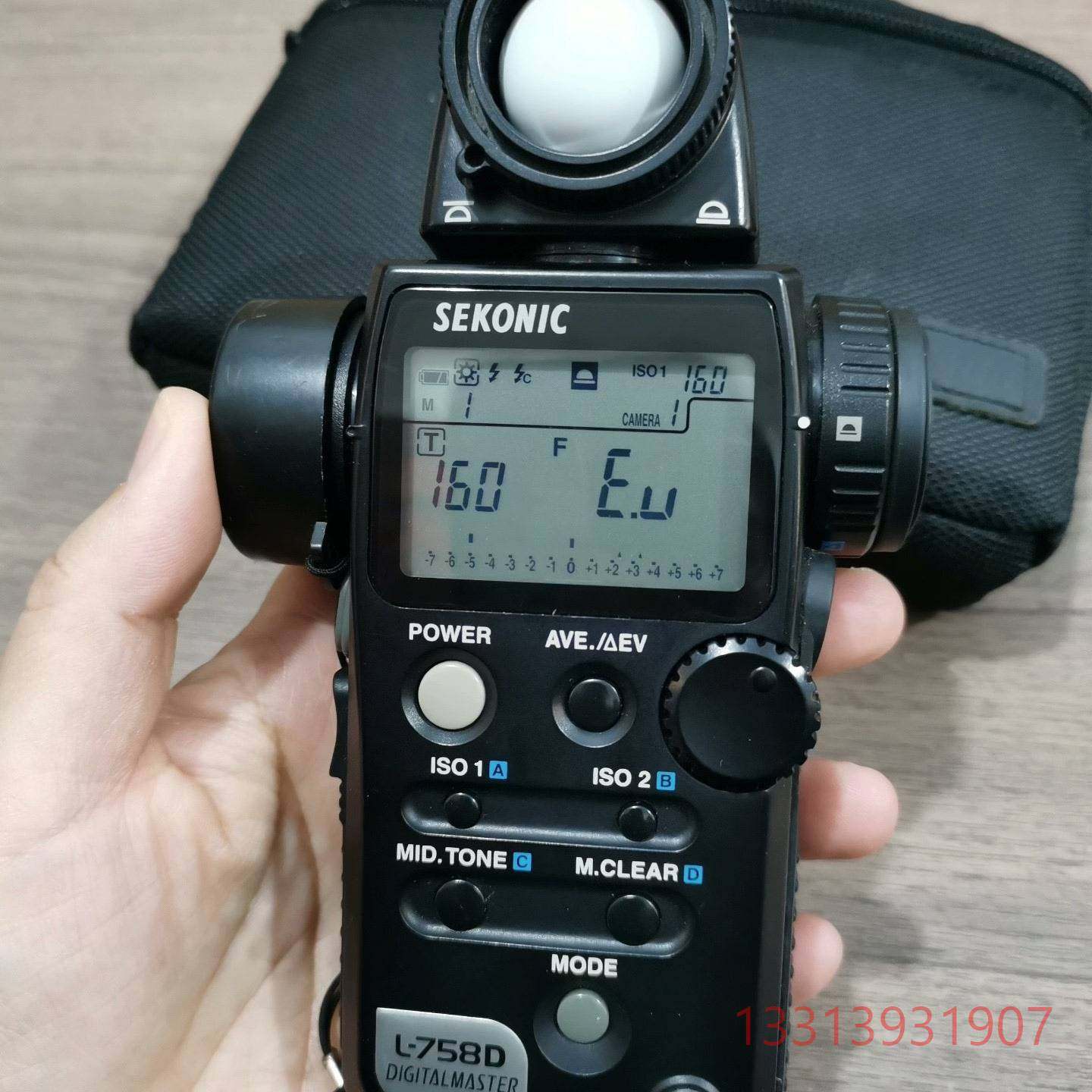 世光L-758D/测光表sekonic测光仪议价 维修！！！