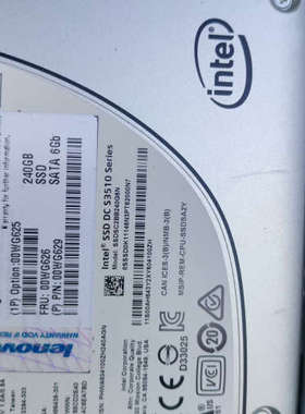 IBM 00WG625 00WG626 240GB 2.5议价也可维修