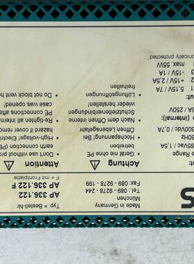 PULS普尔世电源AP 336.122  /AP 336议价 维修！！！