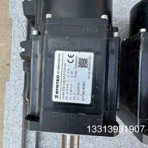 新代伺服电机S08-AM2- 50-E12-K-M2，如图。议价也可维修