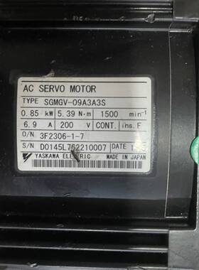 议价SGMGV-09A3A3S马达议价 维修！！！