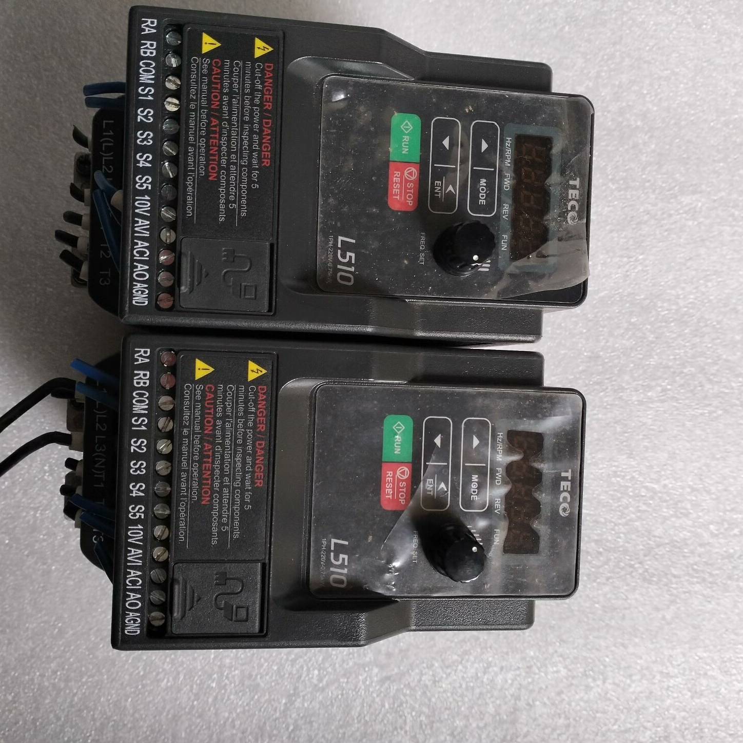 L510-201-H1-N 东元变频器 220v/0.7议价 维修！！！