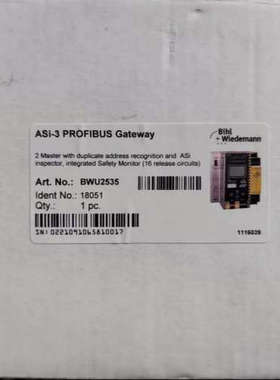 BWU2535，Bihl+Wiedemann必威+AS-+i议价也可维修