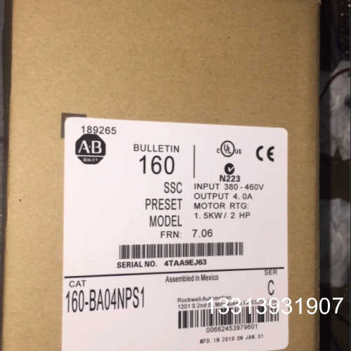 AB变频器 160-BA04NPS1  160-BA04议价也可维修