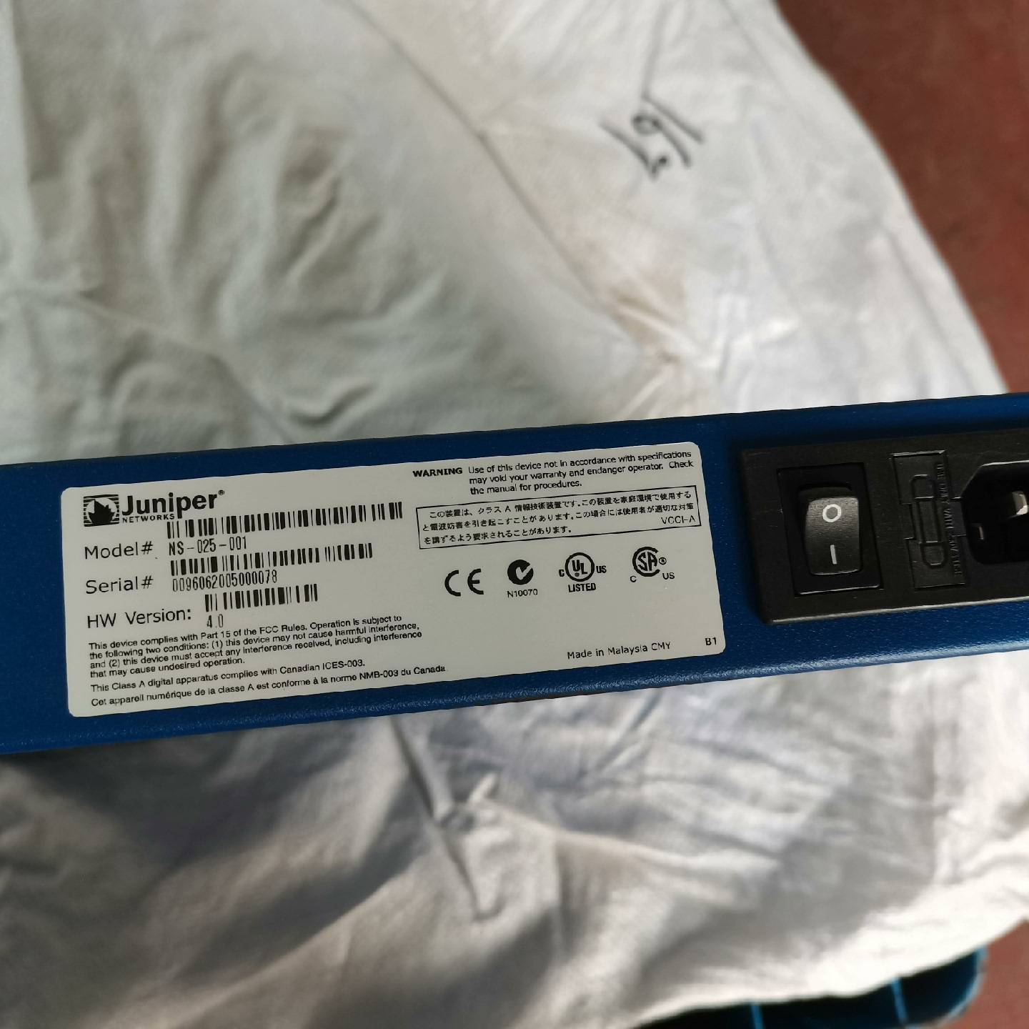 Juniper NetScreen-25 企业防火墙议价 维修！！！