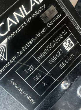 SCANLAB德国振镜 intelliSCAN III 14议价也可维修