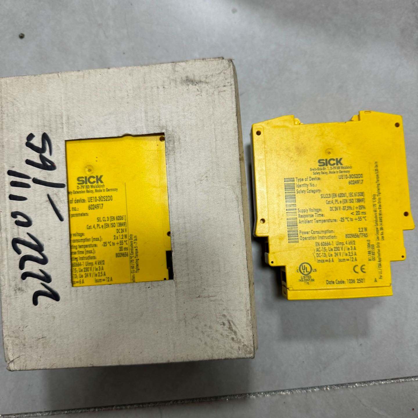 6024917 UE10-30S2D0 西克SICK安全议价 维修！！！