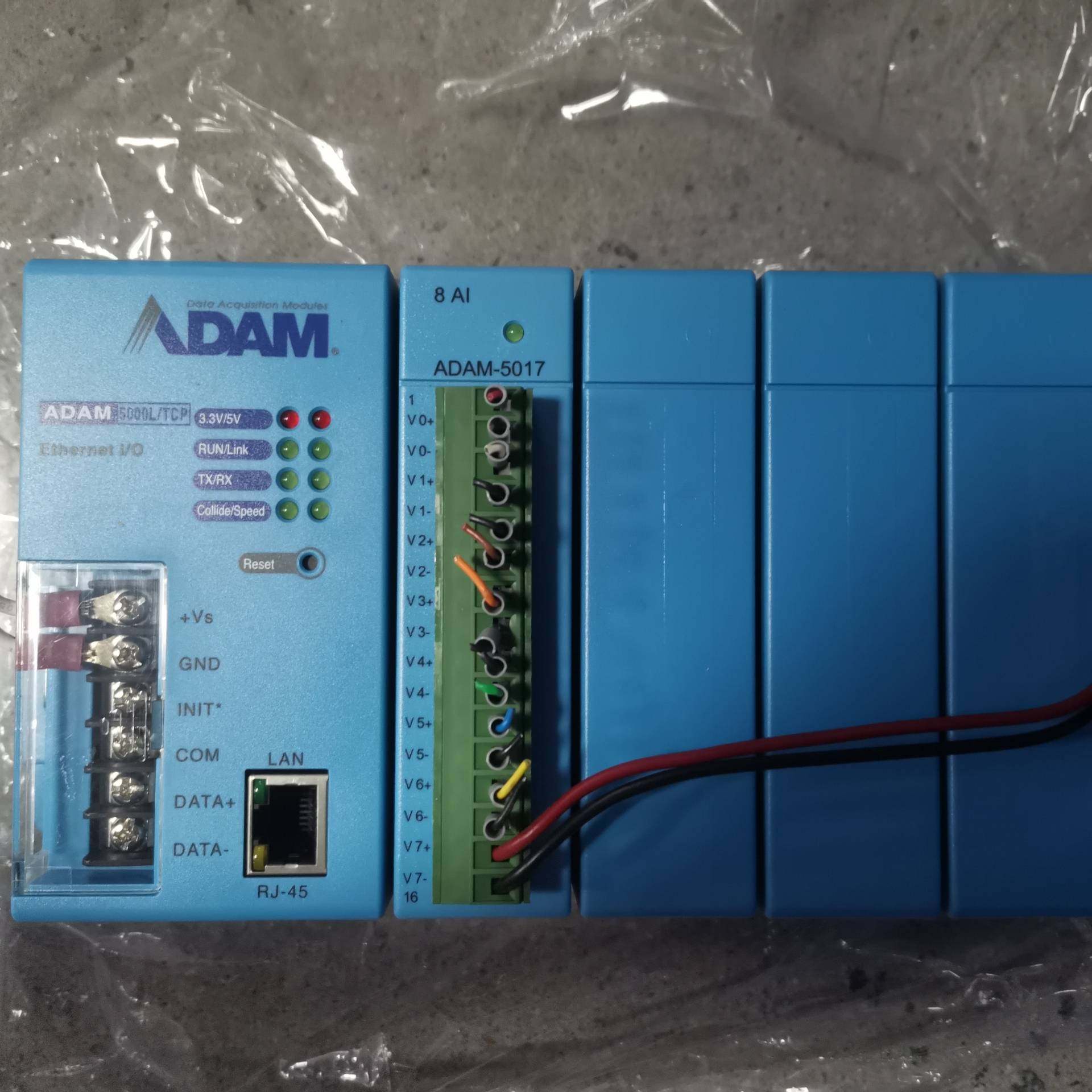 ADAM-5000L/TCP模块 ADAM-5017 8路模议价 维修！！！