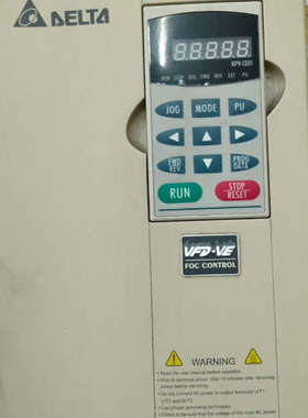 台达变频器VFD075V43A-2，7.5kw，测好议价也可维修