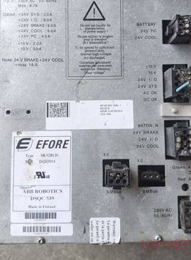 ABB机器人电源，EFORE SR92B130议价 维修！！！