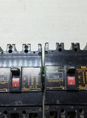 富士SA203R塑壳断路器125安的议价 维修！！！